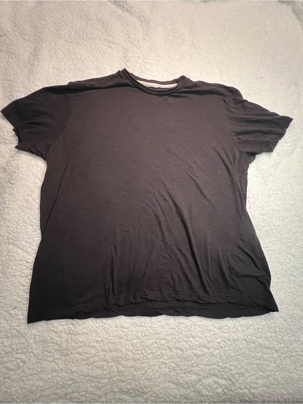 PD&C Men's Black Short Sleeve Crew Tee